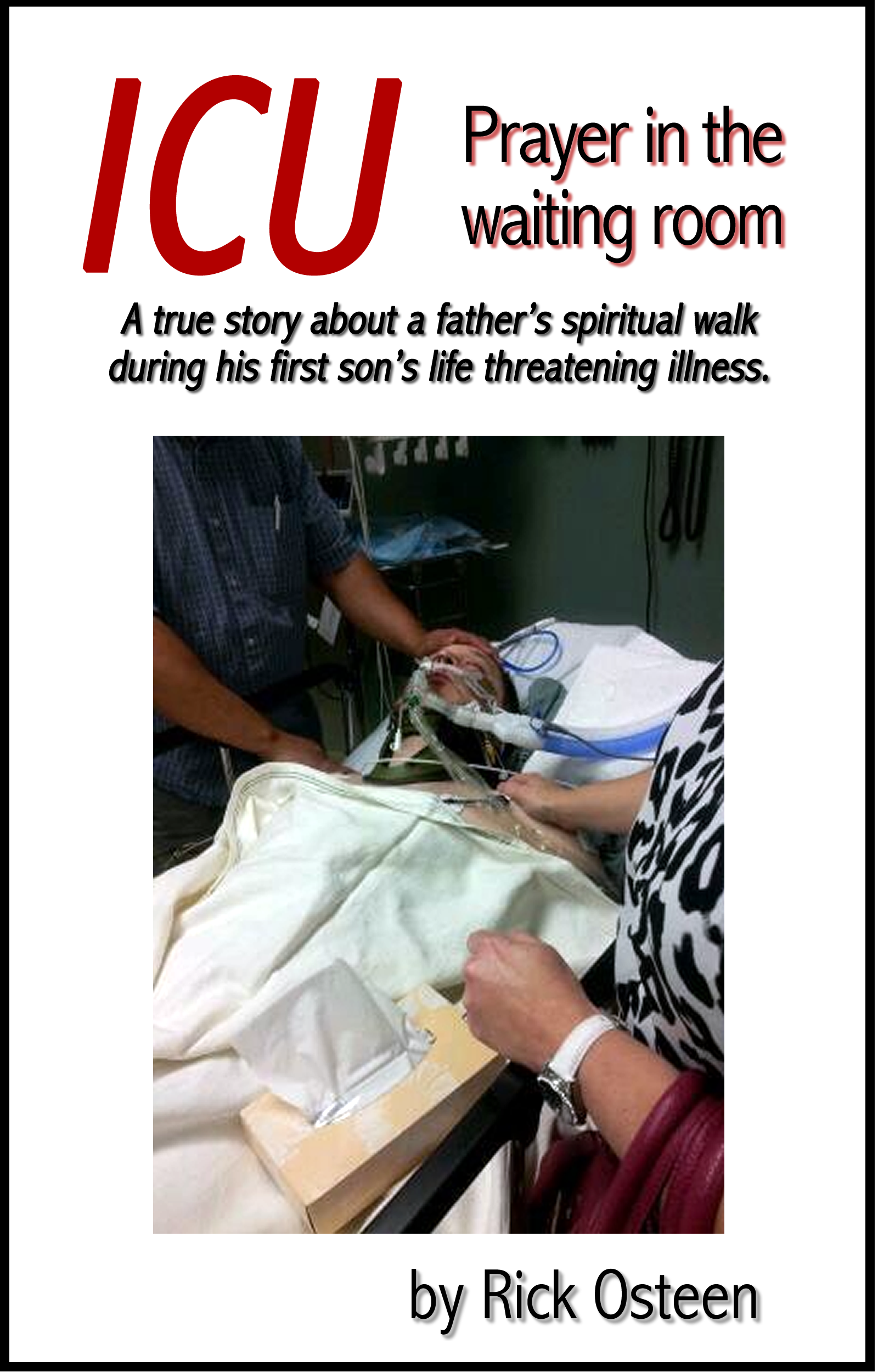 ICU Prayer in the Waiting Room book cover by Rick Osteen